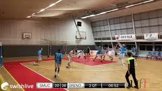 NM2 : SMUC Marseille - Grenoble Basket 38