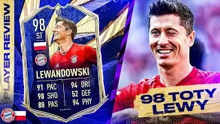 98 TEAM OF THE YEAR LEWANDOWSKI REVIEW! FIFA 21 Ultimate Team