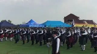 Mass Pipe Band - Cornwall Hill College