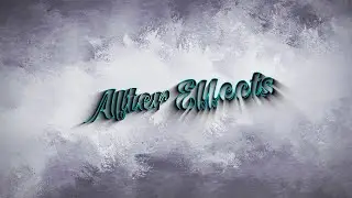 After Effects Title Animation Tutorial | Write On Text Effect | After Effects Tutorial