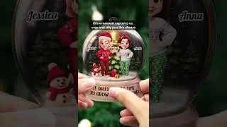 Custom Ornament - Best Friend Christmas Gifts - Merry Moments With My Bestie - AOP-HA0696 V1.1