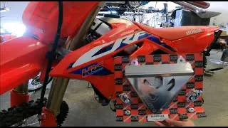 2023 Honda CRF250R Works Connection Radiator Braces