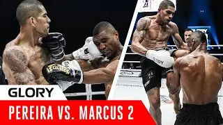 Alex Pereira DROPS and OUTCLASSES Simon Marcus: Pereira vs. Marcus 2 [FIGHT HIGHLIGHTS]