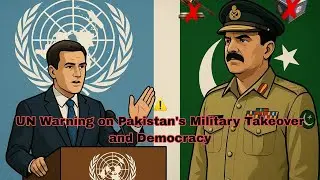 ⚠️ UN Warning on Pakistan's Military Takeover and Democracy