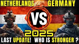 Netherlands 🇳🇱 vs 🇩🇪 Germany Military Power Comparison 2025 | Who Is Stronger in 2025?