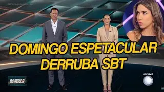 Record vira o jogo e Domingo Espetacular vence SBT de ponta a ponta