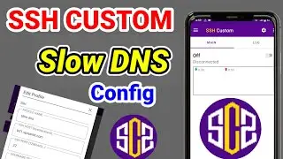 How to setup SSH Custom VPN with slow dns server settings for secure browsing
