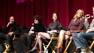 emma stone black tights and open toe shoes(no ai commentary)+smooth fashion music