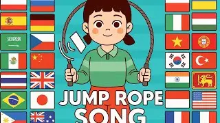 Jump Rope Song in different languages (Squid Game)