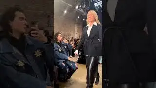 Chlo&euml; Sevigny walking for Proenza Schouler during NYFW. #chloesevigny