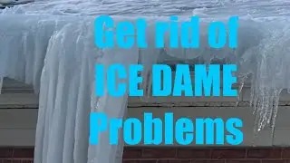 Ice Dam and mold build up solutions