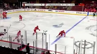 Highlights: Cornell Men's Hockey at UMass - 10/31/2025