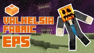 Valhelsia Fabric Let&rsquo;s Play Ep 5 Tech Reborn Industrial Chainsaw, Full Tree Cutting | Minecraft 1.17
