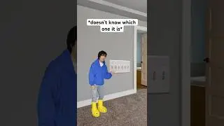 Когда не знаешь, что делают выключатели света 🤣 #шорты #узнаваемый