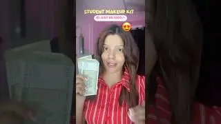 Student Full Makeup Kit Under 1000/- 😍❤️ #shorts #makeupkit