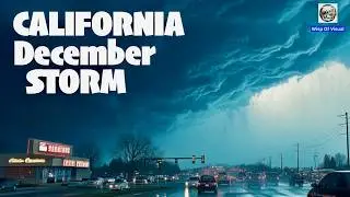 Driver's Vantage Point: California DECEMBER Rain Storm #storm #california #asmr #rain #unique #xmas