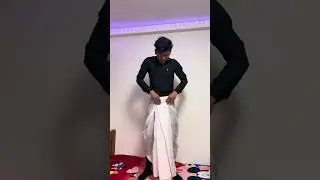 How to wear dhoti for men (tharu culture dress)