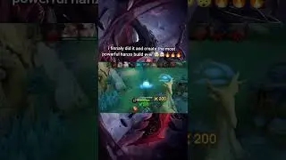 insane dmg the most powerfull hanzo build ever 🔥🔥🔥🔥🔥🔥🔥 #mobilelegend#mlbb #buildhanzo#mlbbhighlights