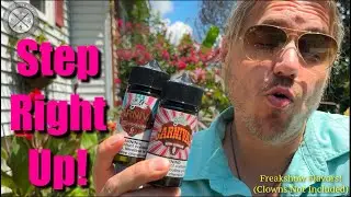 Carnival Flavor Showdown! Blue Cotton Candy and Berry Lemonade from Juice Roll Upz!