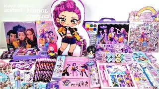 UNBOXING K-POP DEMON HUNTER STATIONERY!😱 SO MANY SURPRISES INSIDE!! 2025