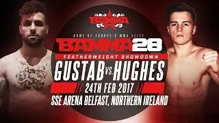 BAMMA 28: Adam Gustab vs Paul Hughes