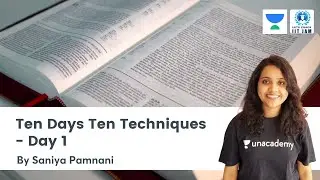 Ten Days Ten Techniques - Day 1 | IIT JAM | Let's Crack IIT JAM | Saniya Pamnani