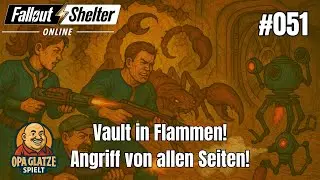 Vault im Ausnahmezustand &ndash; Angriff, Feuer & Panik auf allen Ebenen | Fallout Shelter #51