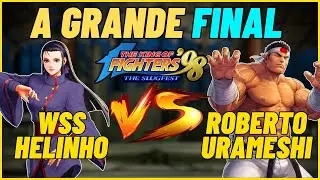 UMA FINAL DIGNA DOS MELHORES! WSS-HELINHO vs ROBERTO URAMESHI | CAMPEONATO DE KOF98