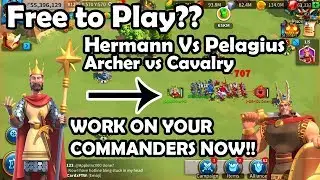 HERMANN Can put you out of ACTION! Epic Commander T4 | Rise of Kingdoms