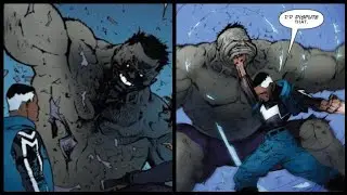 Blue Marvel Teaches Hulk A Lesson