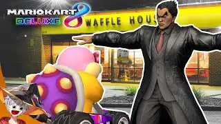 I GOT BEATEN AT THE WAFFLE HOUSE | Mario Kart 8 Deluxe w/ Friends