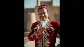 Western Asian outfit. #tappysaiworld #aivideo #persian #fashion #music #iran #indian