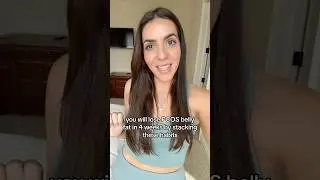 Как избавиться от жира на животе при #СПКЯ за 4 недели!