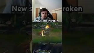 New Skarner Support Is Broken &ndash; Insane Outplay! 💥  #league #leagueoflegends #skarner