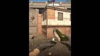 SMOKE CEU NO B DA OVERPASS + MOLOTOV ROUBADA  #cs2 #csgo #cs2overpass #counterstrike #gaules