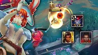 Aurora OTP VS Smurf Shaco, Akshan and Mel