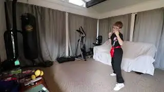 VIRTUAL KUNG FU! 1 Minute workout!