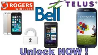 Unlock Your iPhone Very Cheap Rogers Bell Fido Telus !