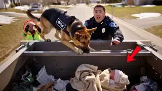 K9 Dog Barked at Garbage Truck &mdash; What They Found Inside Saved a Baby&rsquo;s Life