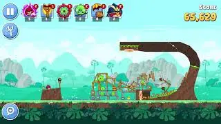 Angry Birds Friends. Level 94 (3 stars). Passage from Sergey Fetisov