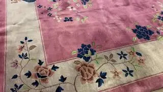 Chinese Art Deco Carpet #24332 -*