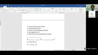 Analytical Reasoning Solutions, Preparation for MSN Entry Test