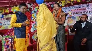 श्रीमती सत्यलता आनंद मिरी की स्वागत srb सूर्य शक्ति फाउंडेशन बिरकोनी आध्यक जिला पंचायत जांजगीर चम्पा