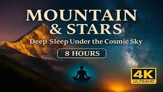 Mountain & Stars | 8 Hours of Cosmic Mountains for Insomnia Relief