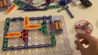 Electronic Snap Circuits: Watch Light with Delayed Beside Fan (Finale)