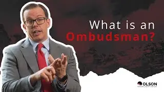 What's an Ombudsman? | Olson Personal Injury Lawyers