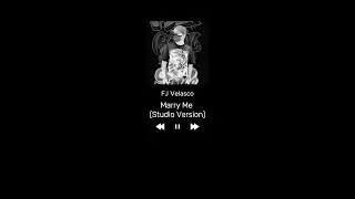 FJ Velasco - Marry Me #fjvelasco #jasonderulo #marryme