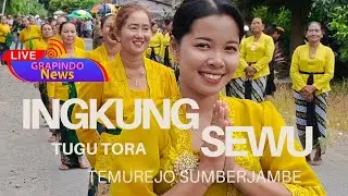 LIVE INGKUNG SEWU DAN PERESMIAN TUGU TORA DESA TEMUREJO DUSUN SUMBERJAMBE BANGOREJO BANYUWANGI