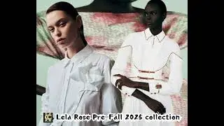 Lela Rose Pre-Fall 2025 collection.
