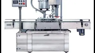 Automatic capping machine for plastic bottles,Machine automatique de capsulage